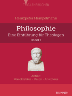 Philosophie - eine Einführung für Theologen: Antike: Vorsokratiker - Platon - Aristoteles