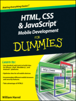 HTML, CSS, and JavaScript Mobile Development For Dummies