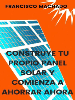 Construye tu propio panel solar y comienza a ahorrar ahora