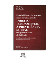 Possibilidades de avanços na concretização do direito fundamental à previdência social das pessoas com deficiência:: distributividade, justiça social e liberalismo igualitário