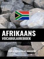 Afrikaans vocabulaireboek: Aanpak Gebaseerd Op Onderwerp
