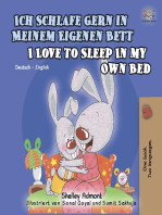Ich Schlafe Gern in Meinem Eigenen Bett I Love to Sleep in My Own Bed