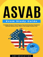 ASVAB Exam Study Guide - Complete Review & Test Prep for the Armed Services Vocational Aptitude Battery Exam: With a Full-Length Practice Test (200+ Practice Questions & Answers with Explanations)