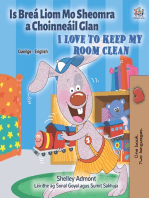 Is Breá Liom Mo Sheomra a Choinneáil Glan I Love to Keep My Room Clean