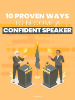 10 Proven Ways to Become a Confident Speaker