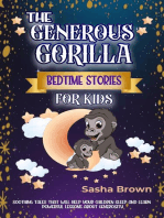 The Generous Gorilla Bedtime Stories For Kids: Animal Stories: Value collection, #6