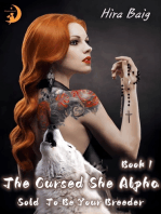 The Cursed She-Alpha: Sold To Be Your Breeder