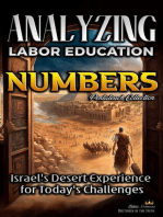 Analyzing the Labor Education in Numbers: Israel's Desert Experience for Today's Challenges: The Education of Labor in the Bible, #4