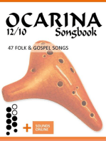 Ocarina 12/10 Songbook - 47 Folk & Gospel Songs: Ocarina Songbooks