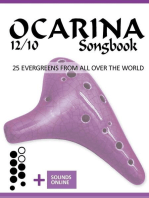 Ocarina 12/10 Songbook - 25 Evergreens from all over the world: Ocarina Songbooks