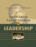 The Complete Works of Zacharias Tanee Fomum on Leadership (Volume 3)