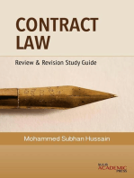 Contract Law: Review & Revision Study Guide