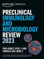 Preclinical Immunology and Microbiology Review 2023: For USMLE Step 1 and COMLEX-USA Level 1