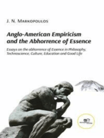Anglo-American Empiricism and the Abhorrence of Essence