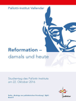 Reformation - damals und heute