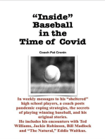 "Inside" Baseball in the Time of Covid