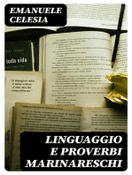 Linguaggio e proverbi marinareschi