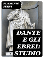 Dante e gli Ebrei: Studio