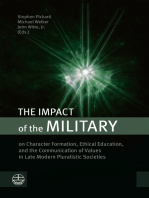 The Impact of the Military: on Character Formation, Ethical Education, and the Communication of Values in Late Modern Pluralistic Societies