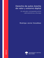Derecho de autor, brecha de valor y entorno digital: Un estudio comparado entre Latinoamérica y Europa
