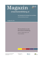 Netzwerke(n) in der Erwachsenenbildung: Analyse, Erfahrungen und Praxiseinblicke