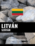 Litván szótár: Témaalapú megközelítés