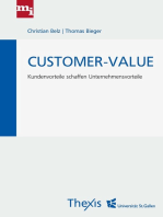 Customer-Value: Kundenvorteile schaffen Unternehmensvorteile