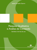 Pesquisa Qualitativa e Análise de Conteúdo