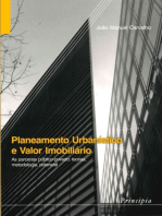 Planeamento Urbanistico e Valor Imobiliário: As parcerias público-privado