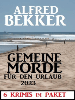 Gemeine Morde für den Urlaub 2023: 6 Krimis im Paket