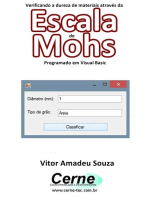 Verificando A Dureza De Materiais Através Da Escala De Mohs Programado Em Visual Basic