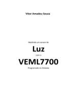 Medindo Um Sensor De Luz Com O Veml7700 Programado No Arduino