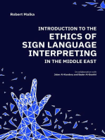 Introduction to the Ethics of Sign Language Interpreting in the Middle East