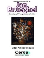 Apresentando Pinturas De Jan Brueghel Com Display Tft Programado No Arduino