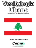 Vexilologia Para A Bandeira Da Líbano Com Display Tft Programado No Arduino