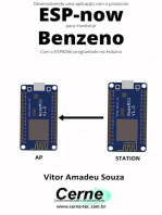 Desenvolvendo Uma Aplicação Com O Protocolo Esp-now Para Monitorar Benzeno Com O Esp8266 Programado No Arduino