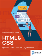 HTML & CSS - Aprenda como construir páginas web