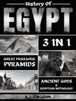 History of Egypt: Great Pharaohs, Pyramids, Ancient Gods & Egyptian Mythology