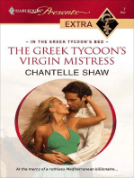 The Greek Tycoon's Virgin Mistress