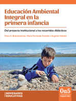 Educación Ambiental Integral en la primera infancia: Del proyecto institucional a los recorridos didácticos