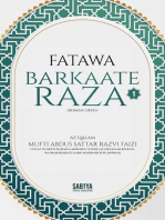 Fatawa Barkaate Raza: Fiqh And fatawa, #1