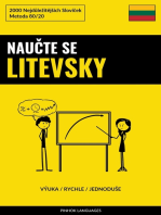 Naučte Se Litevsky - Výuka / Rychle / Jednoduše: 2000 Nejdůležitějších Slovíček