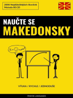 Naučte Se Makedonsky - Výuka / Rychle / Jednoduše: 2000 Nejdůležitějších Slovíček