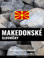 Makedonské Slovníčky: Přístup Založený Na Tématech