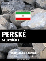 Perské Slovníčky: Přístup Založený Na Tématech