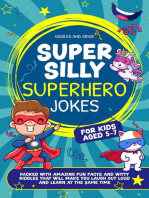 Super Silly Superhero Jokes For Kids Aged 5-7