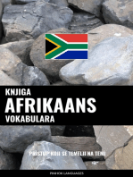 Knjiga afrikaans vokabulara: Pristup koji se temelji na temi