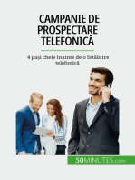 Campanie de prospectare telefonică: 4 pași cheie înainte de o întâlnire telefonică