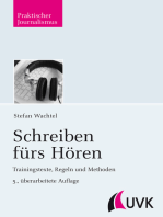 Schreiben fürs Hören: Trainingstexte, Regeln und Methoden