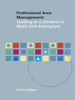Professional Area Management: Leading at a Distance in Multi-Unit Enterprises
